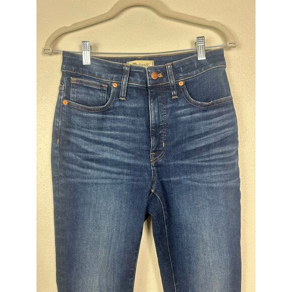 Madewell Curvy High Rise Skinny Jeans Sz 28 - Picture 4 of 8